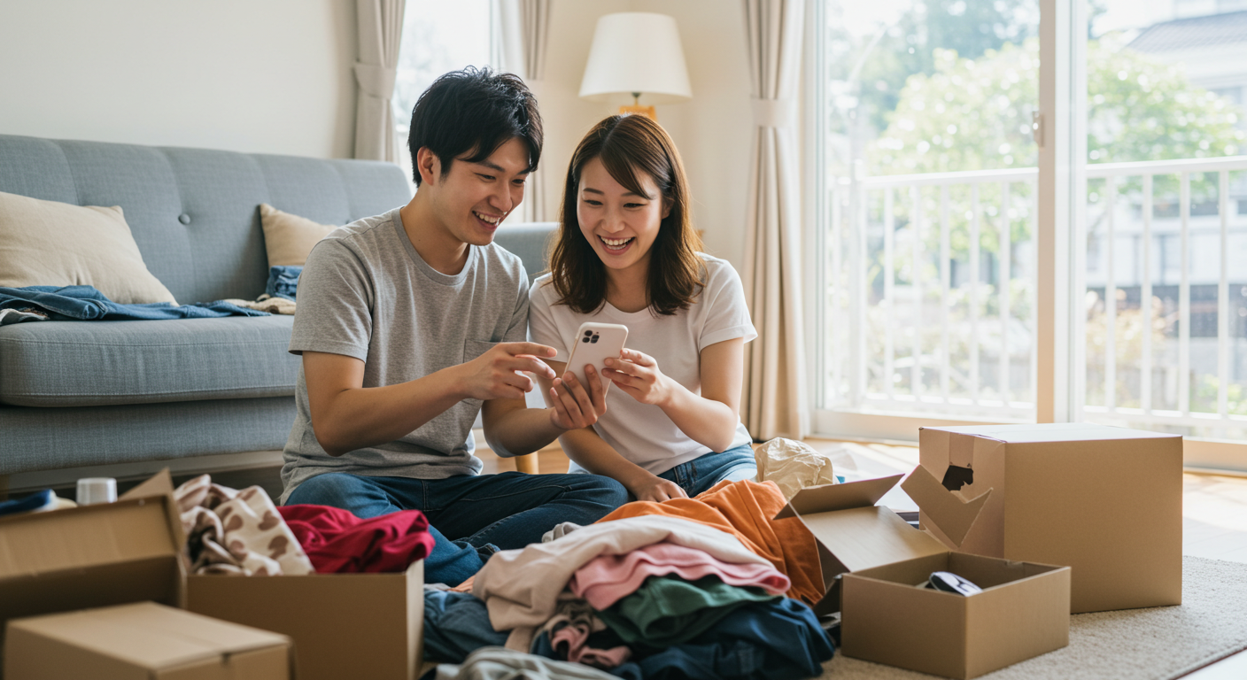 捨てればゴミ、売ればお金！フリマで始める防災準備