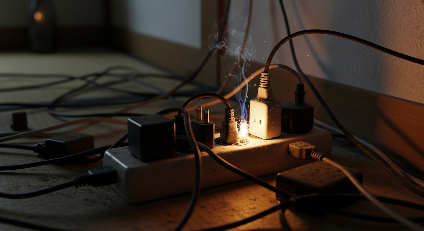 その節約、火事の元。激安電源タップの危険な真実